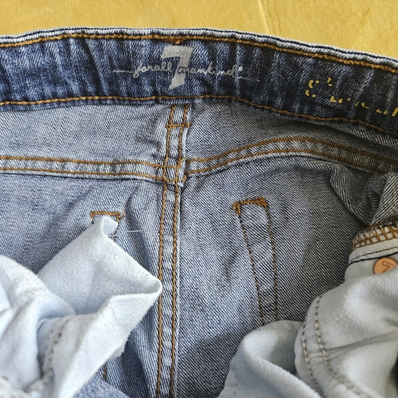 7 for All mankind Boys Jeans. Straight.Sz 6. No flaws. - Picture 9 of 10